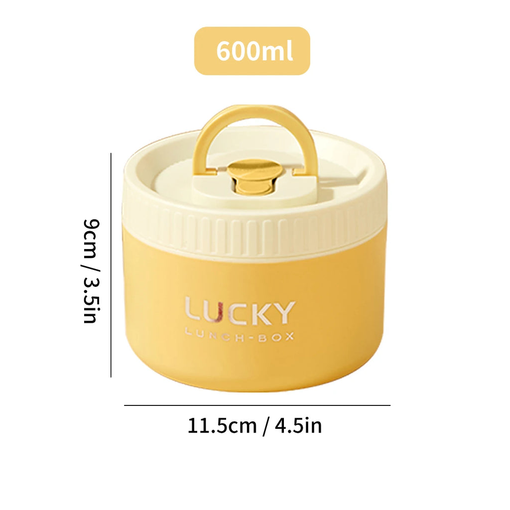 Insulated Stainless Steel Bento Box - Leak Proof & Microwave Safe