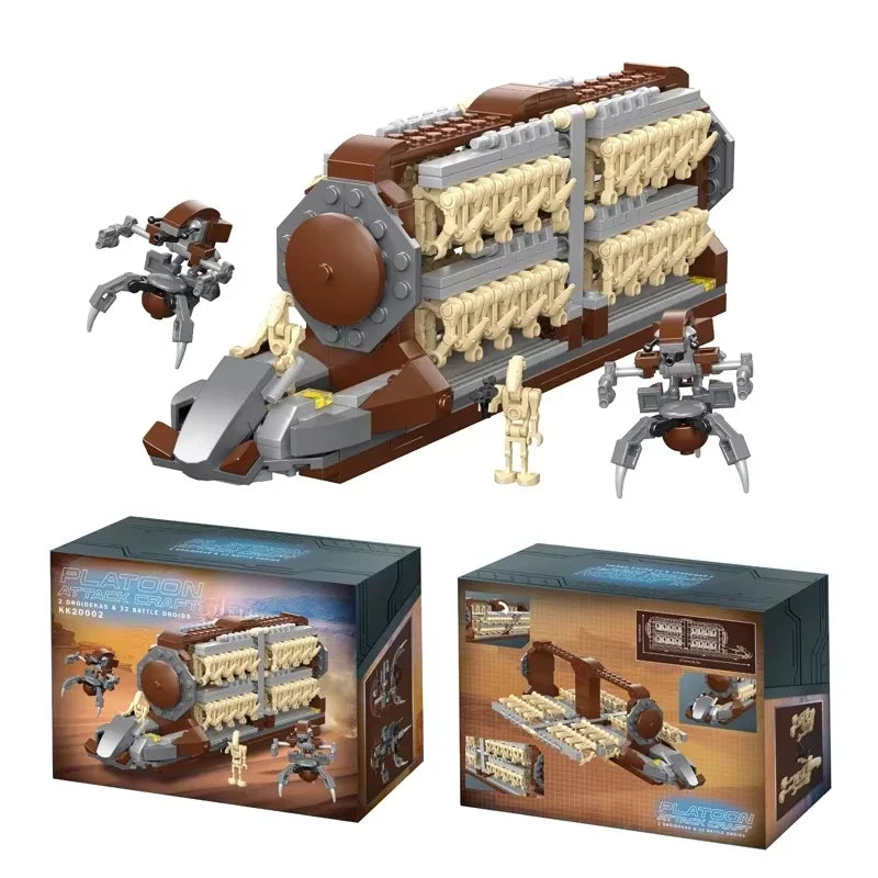 522pcs Building Set - Platoon Attack Craft for Kids | MOULD KING