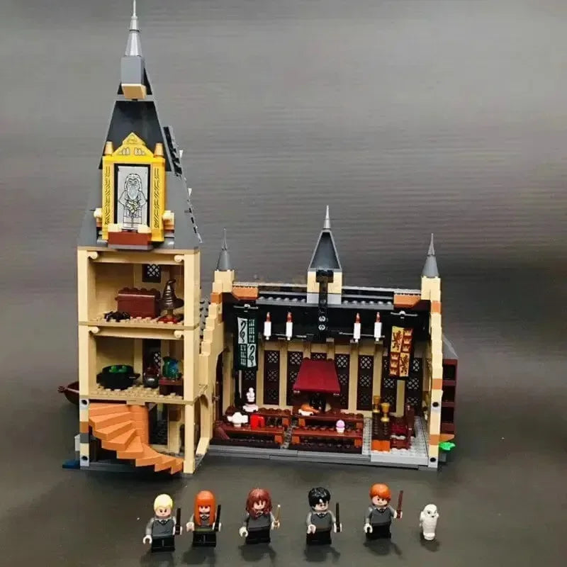 Magic School Great Hall Castle Building Blocks Set - Creative Fun Awaits!