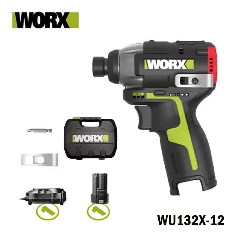 WORX WU132X Brushless Cordless Electric Impact Driver & Drill