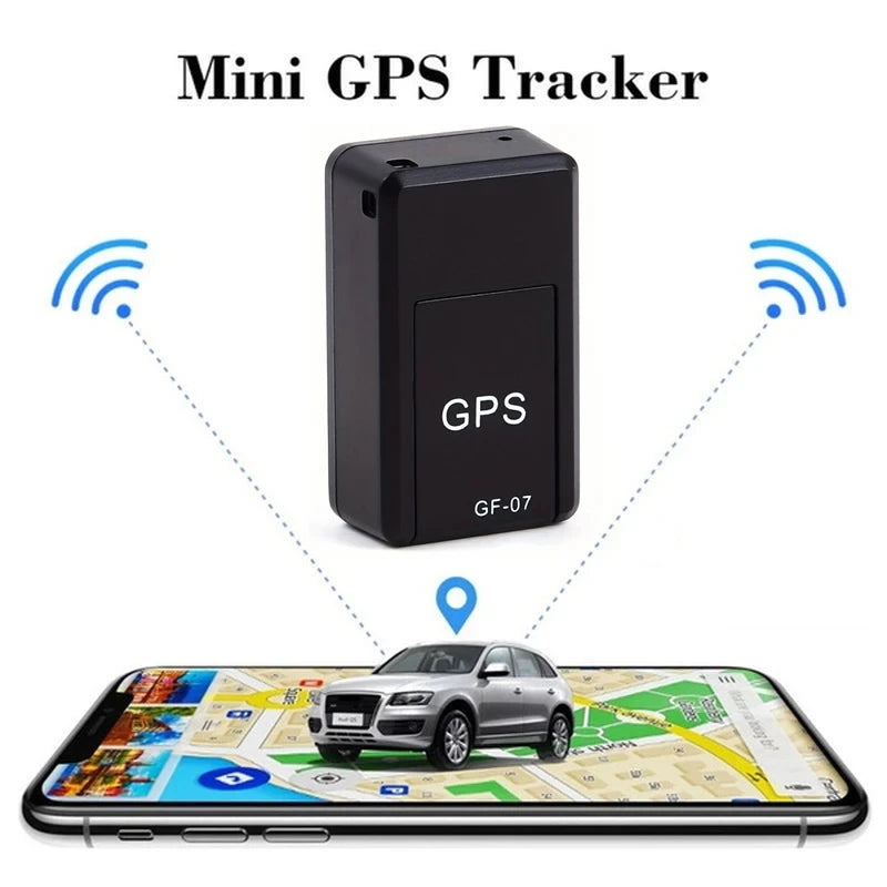 GF07 Magnetic Mini GPS Tracker - Real-Time Vehicle & Pet Locator