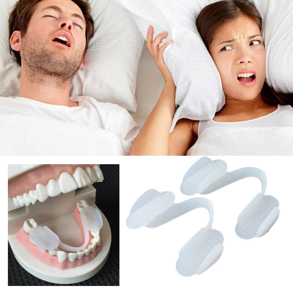 2-Pack Silicone Teeth Splints - Nighttime Grinding Protector