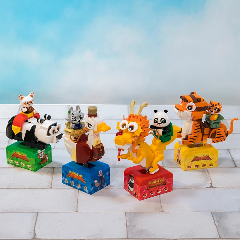 Pantasy Building Blocks Set - Kung Fu Panda Assembling Toys for Kids