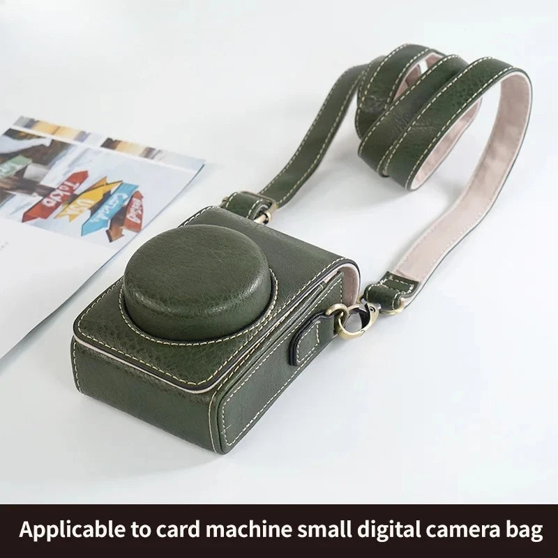 Buffalo Leather Camera Case for Canon, Sony, Nikon & Lumix Models