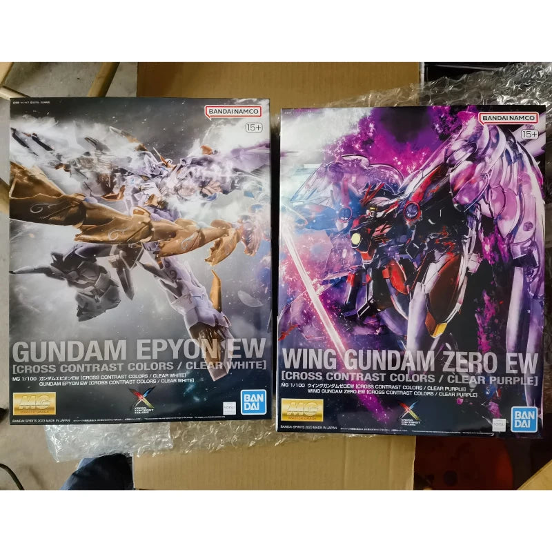 Bandai MG 1/100 Gundam Epyon EW & Wing Zero Plastic Model Kit