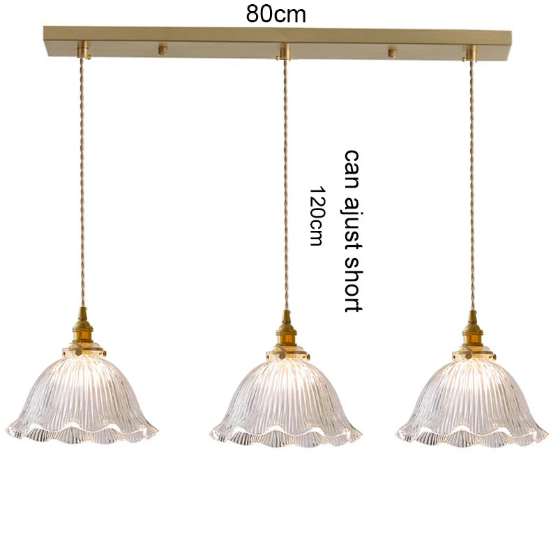 Stylish Glass Pendant Light for Dining Room & Restaurant Décor