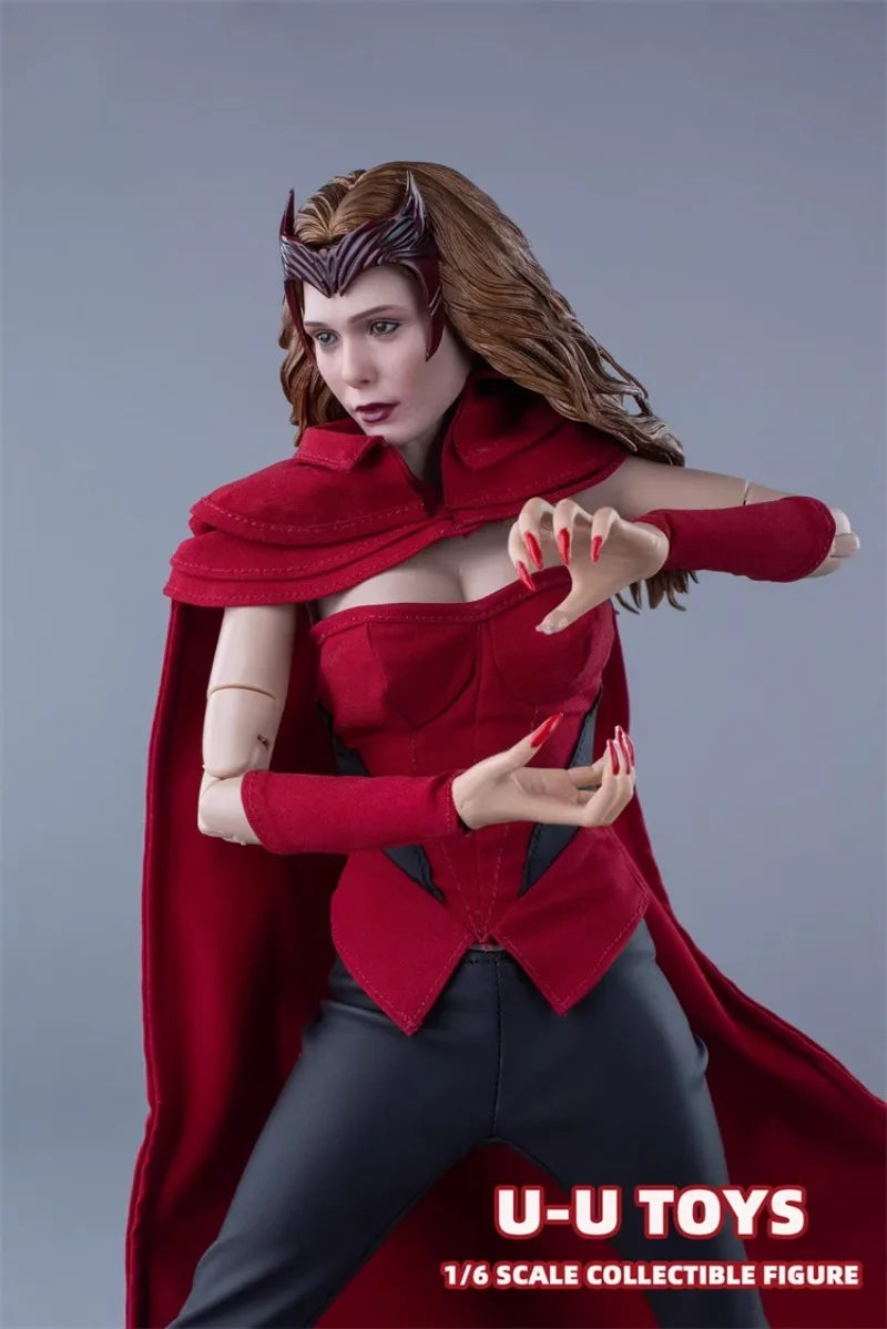 1/6 Scarlet Witch Cloak Outfit for 12" Action Figures - Dress Up Your Hero