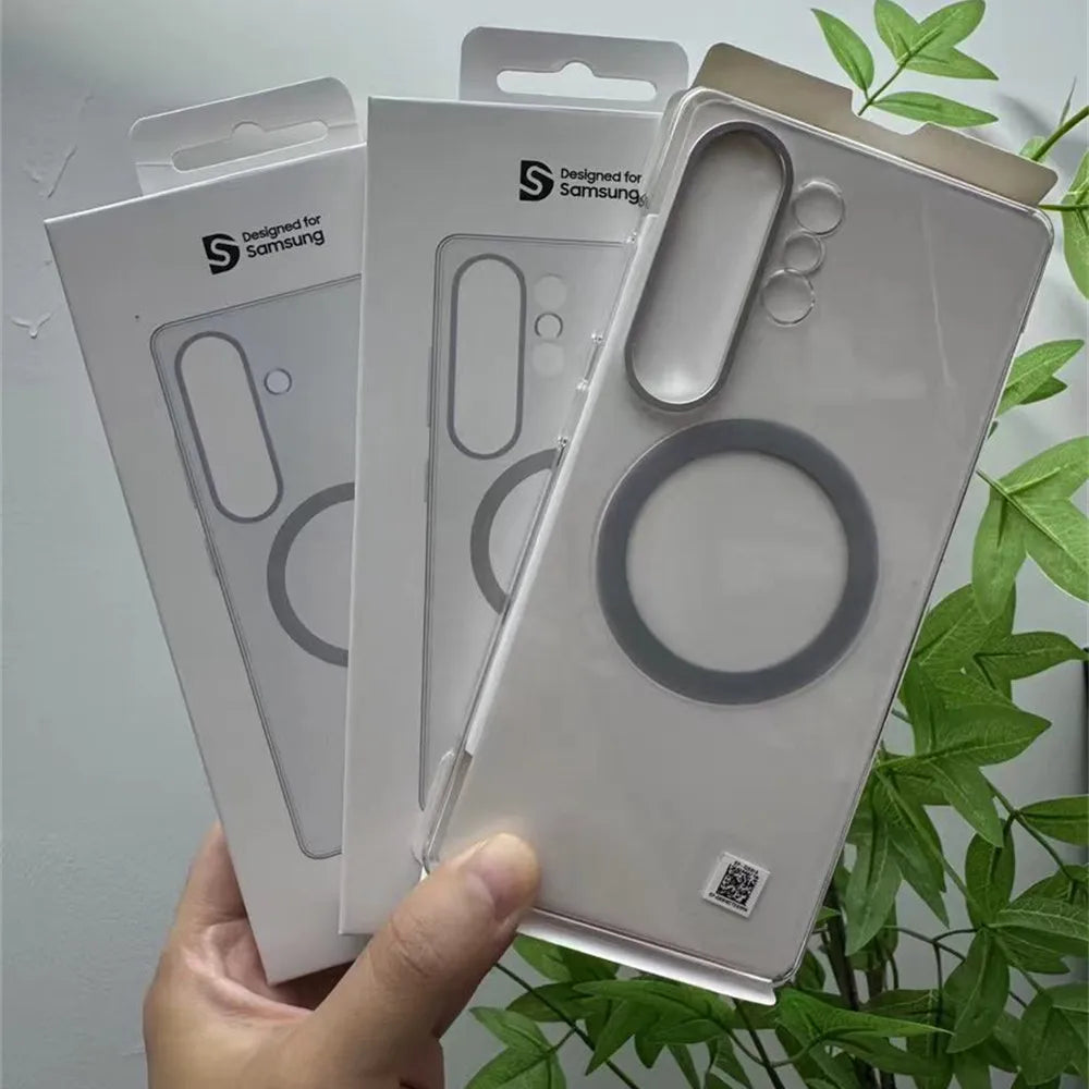 Samsung Magnetic Clear Case for Galaxy S26/S25 - Ultimate 5G Protection