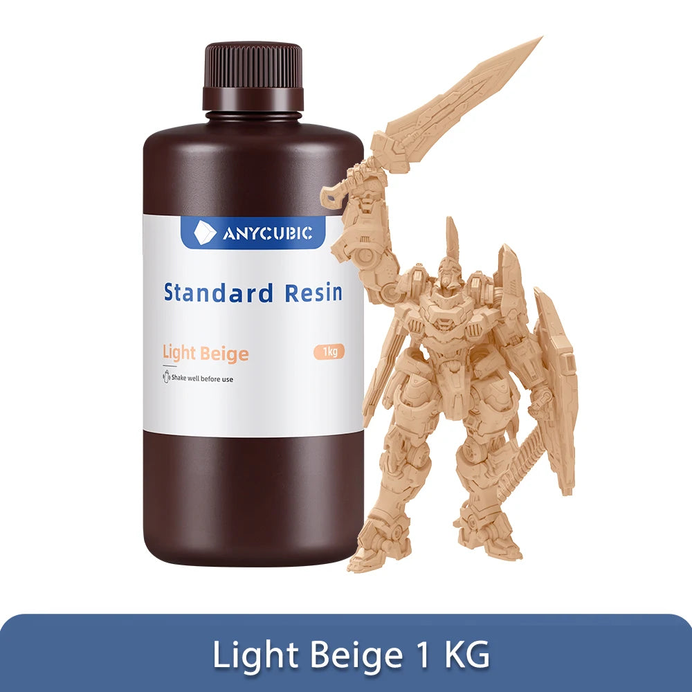 ANYCUBIC 405nm UV Resin for 3D Printing - High Precision & Fast Curing