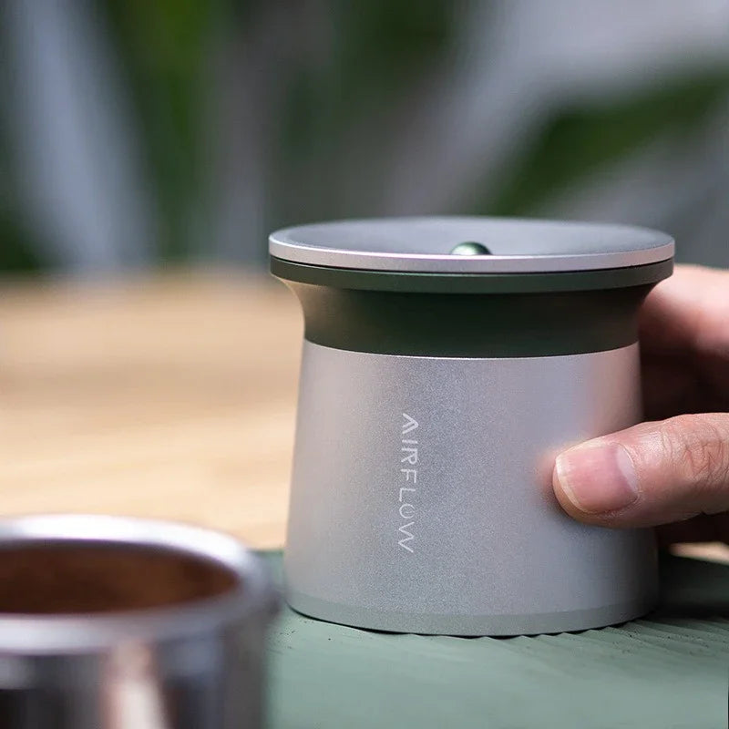 58mm Aluminum Coffee Powder Collector for Barista Brewing