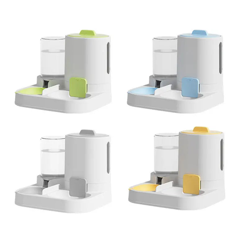 Large-Capacity Auto Gravity Cat Water Dispenser & Feeder