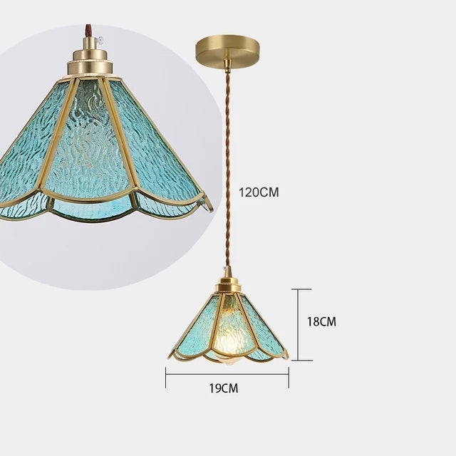 Nordic Retro Green Pendant Light for Stylish Home Decor