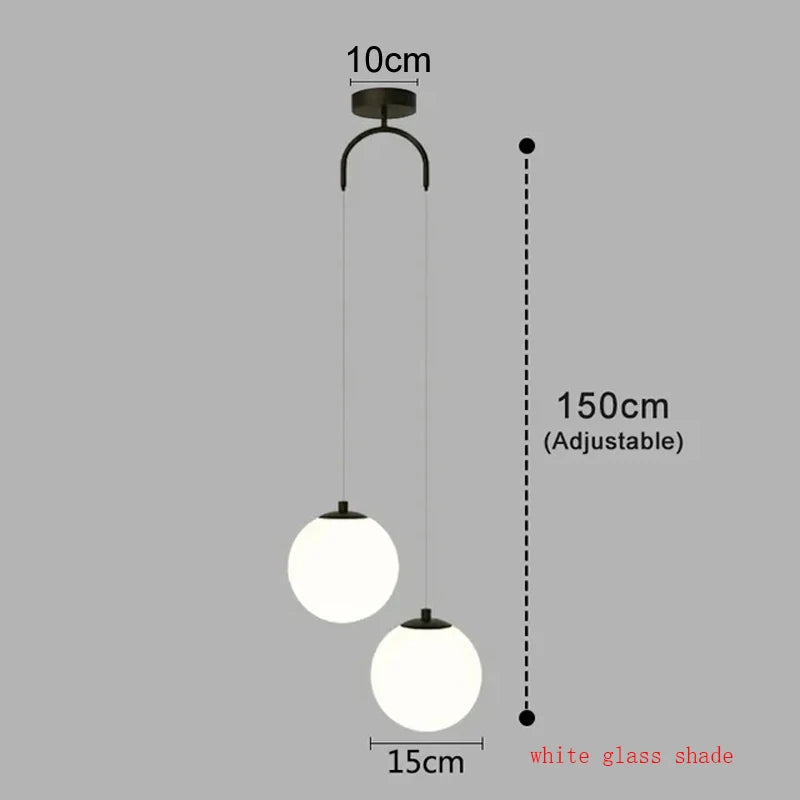 Modern Crystal Pendant Light for Luxury Bedrooms & Living Rooms