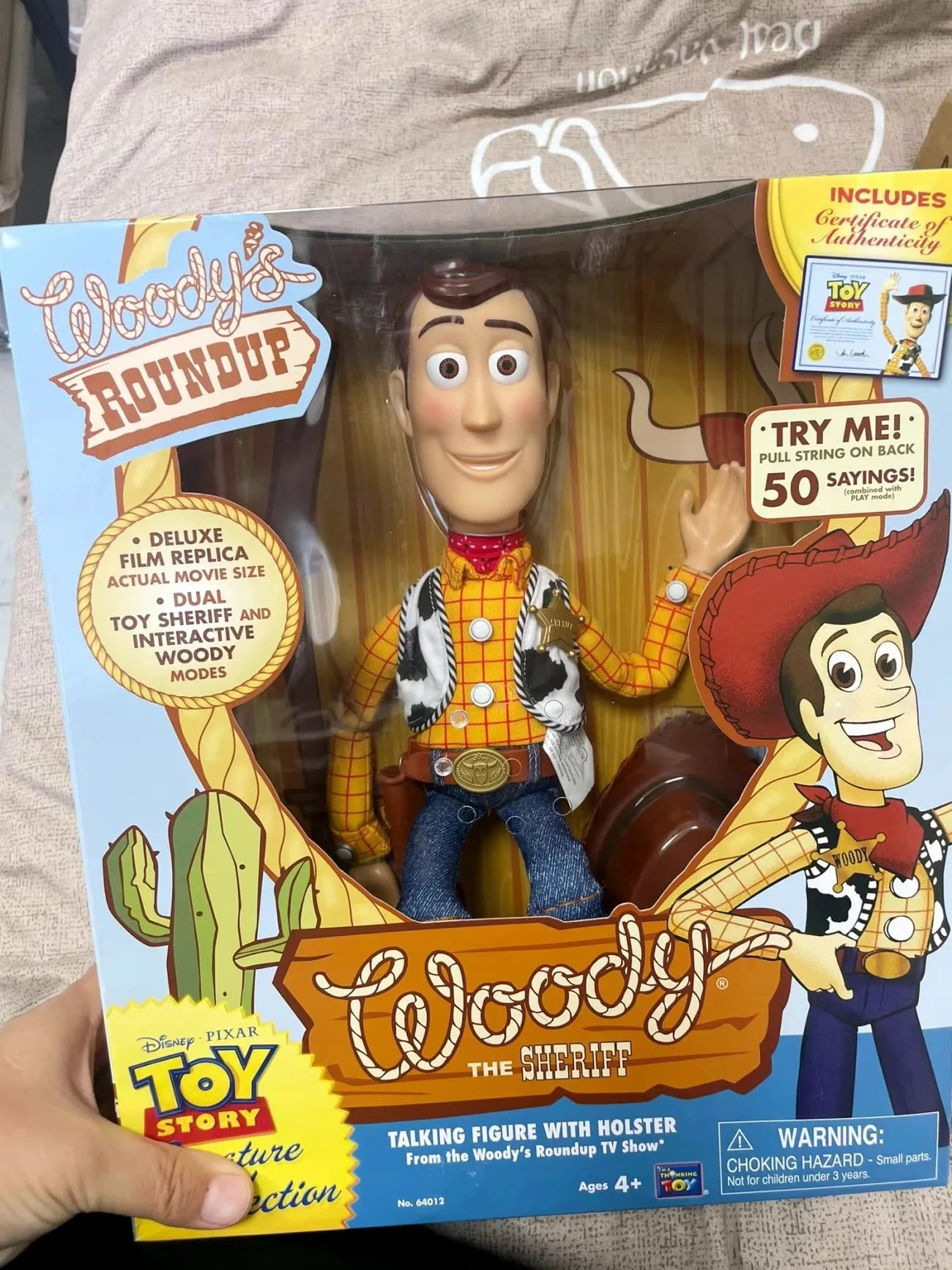 40cm Woody Action Figure - Disney Pixar Toy Story Character Doll