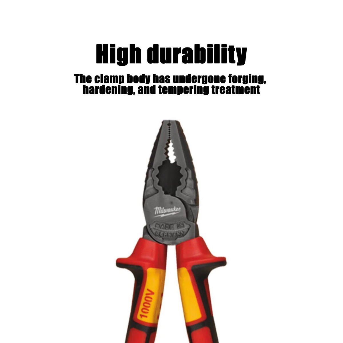 Milwaukee 7-Inch VDE Insulated Wire Pliers - 1000V Electrician Tool
