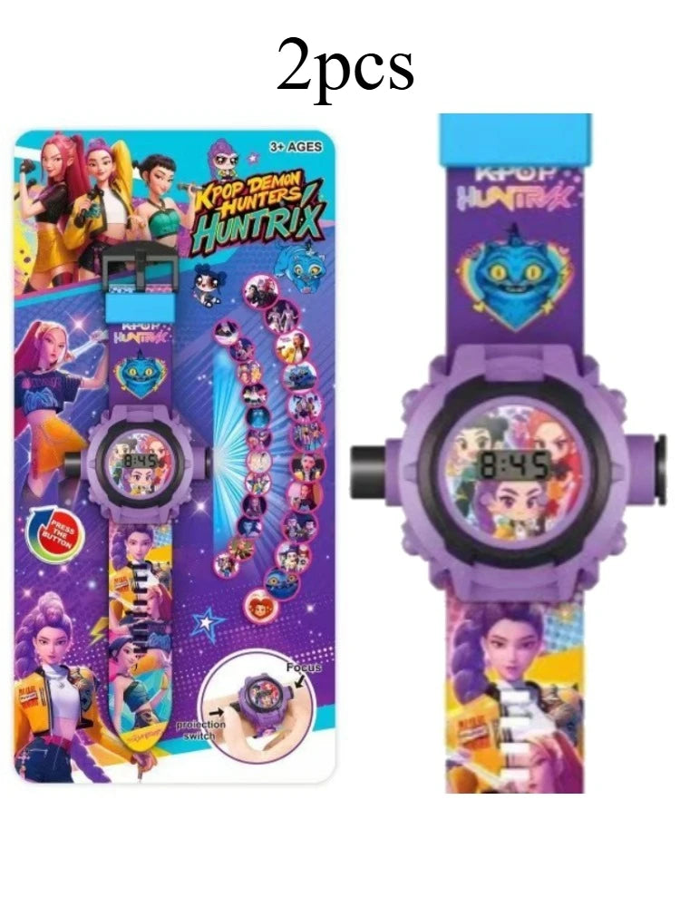 K-POP Projection Watch for Kids - 24 Fun Glowing Images