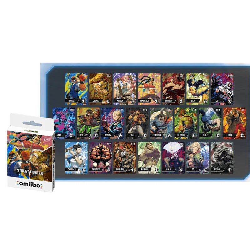 Nintendo Street Fighter 6 Amiibo Cards Series 2 NFC Booster Pack