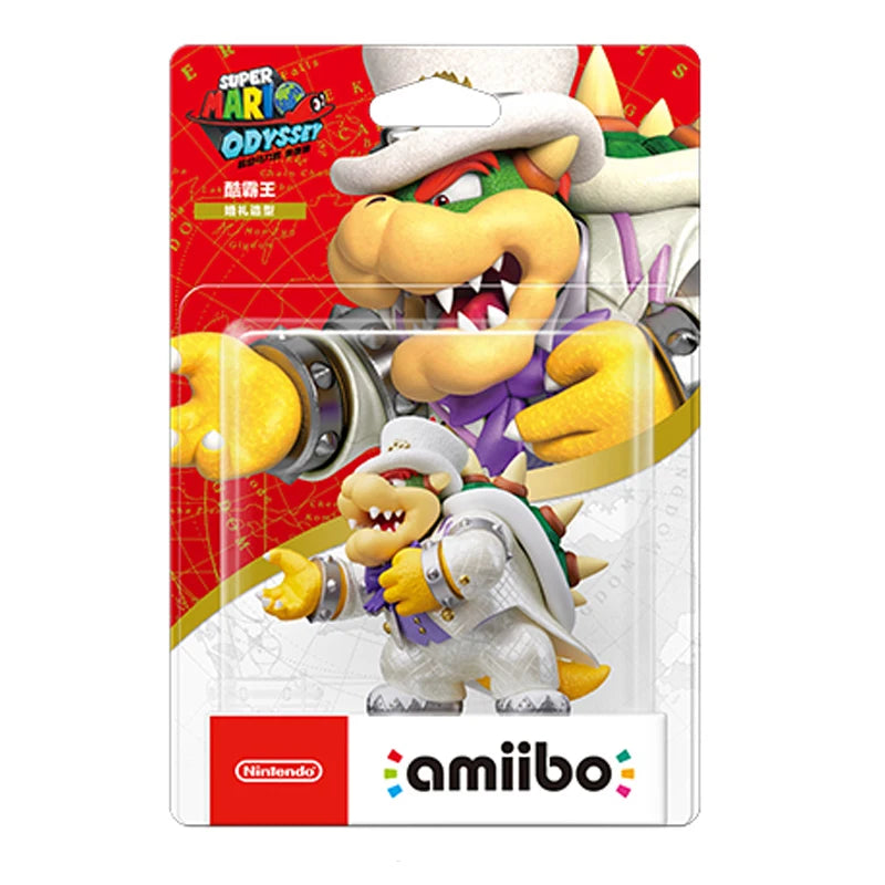 ARTSWIFT Super Mario Wedding Peach Amiibo Figurine for Nintendo Switch