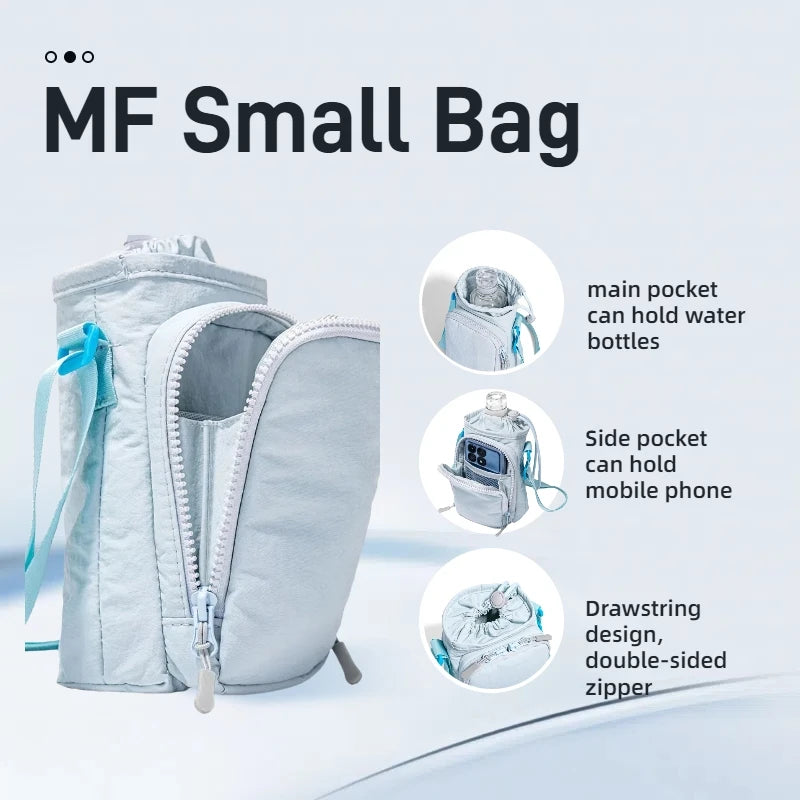 Adjustable Water Bottle Carrier Bag with Phone Pocket - Outdoor Ready