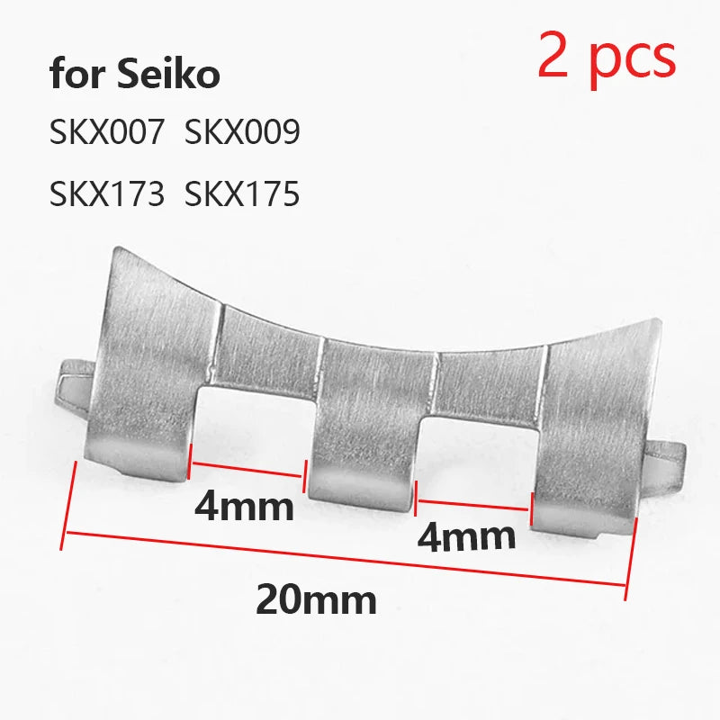 Stainless Steel Watch Connector for SKX009 & SKX007 - 18/20/21/22mm