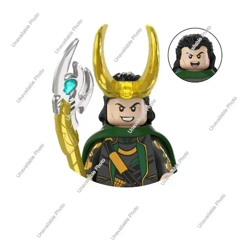 Hot Toys Mini Building Blocks Superhero Figures - Fun for All Ages