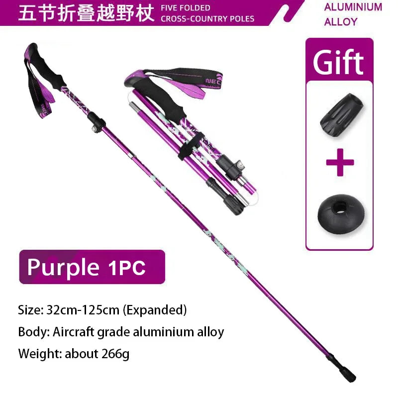 Lightweight Telescopic Trekking Poles for Hiking & Outdoor Adventures