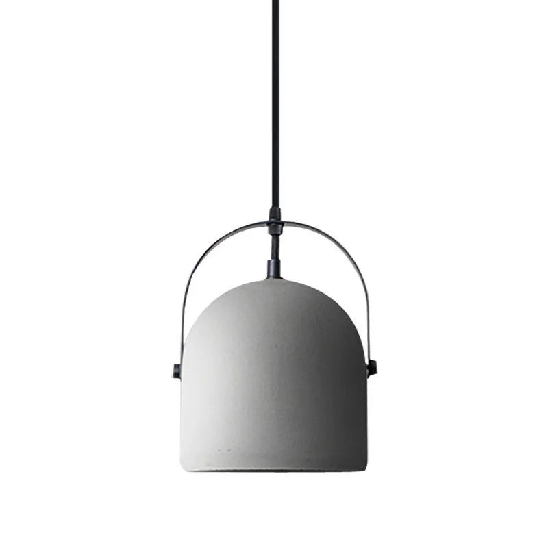 Stylish Nordic Cement Pendant Light Chandelier with E27 Base