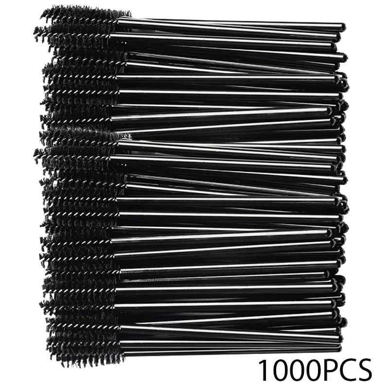 Disposable Eyelash Brush Applicators - Perfect for Extensions & Brows