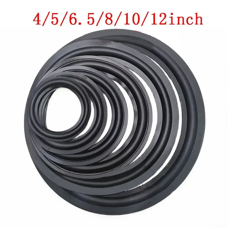 DIY Speaker Surround Repair Kit - 2pcs Rubber Edge Replacement