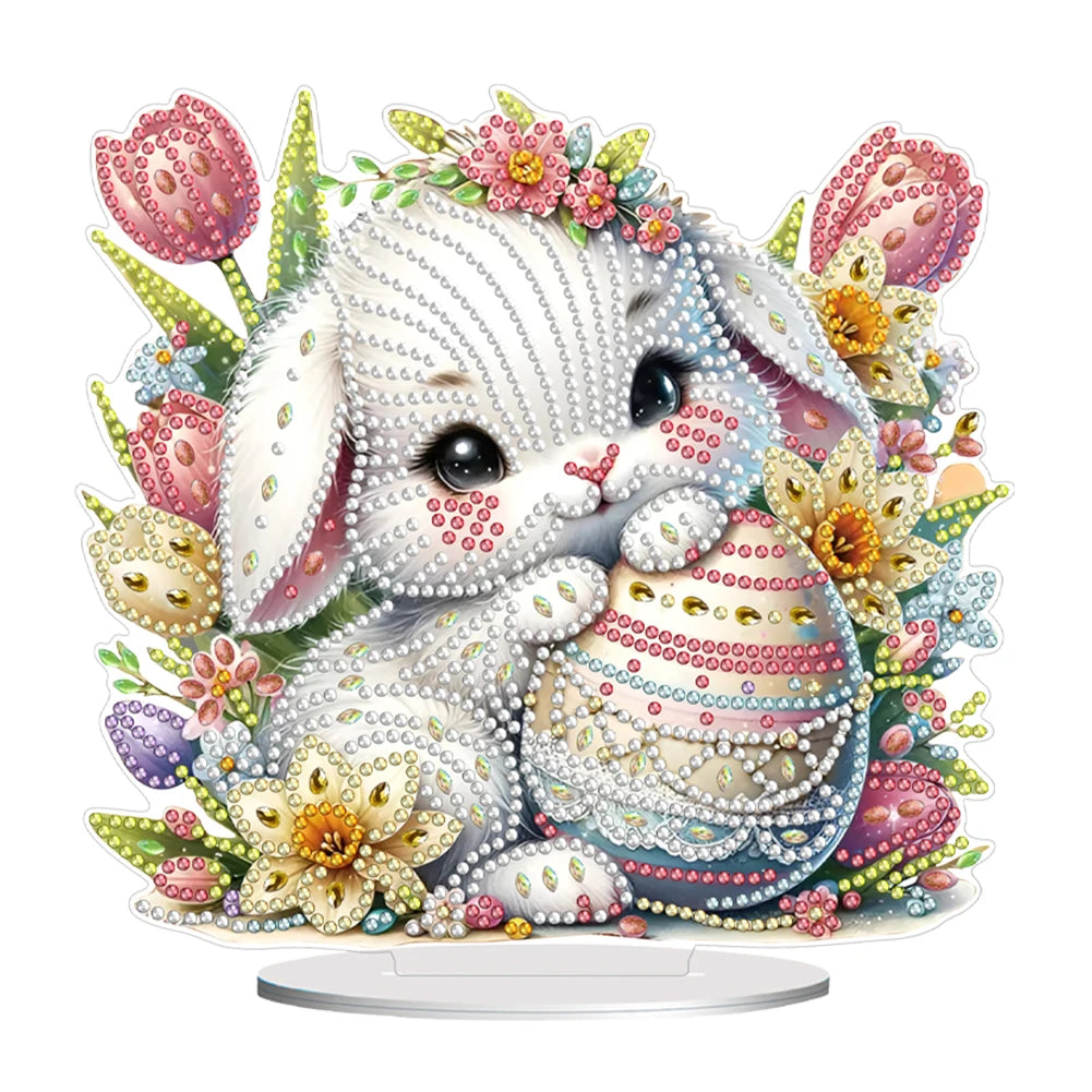 Easter DIY 5D Diamond Painting Tabletop Decoration Kit