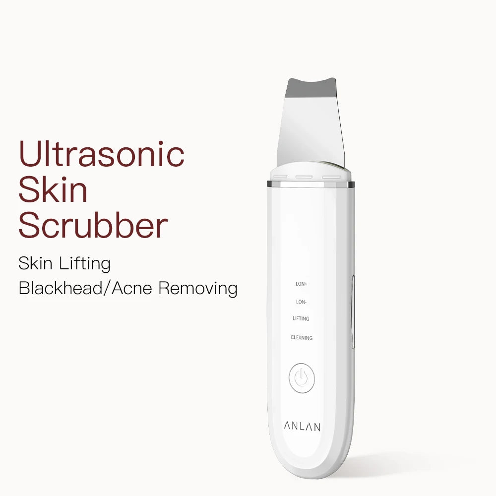 Anlan Ultrasonic Skin Scrubber - Deep Clean & Revitalize Your Face