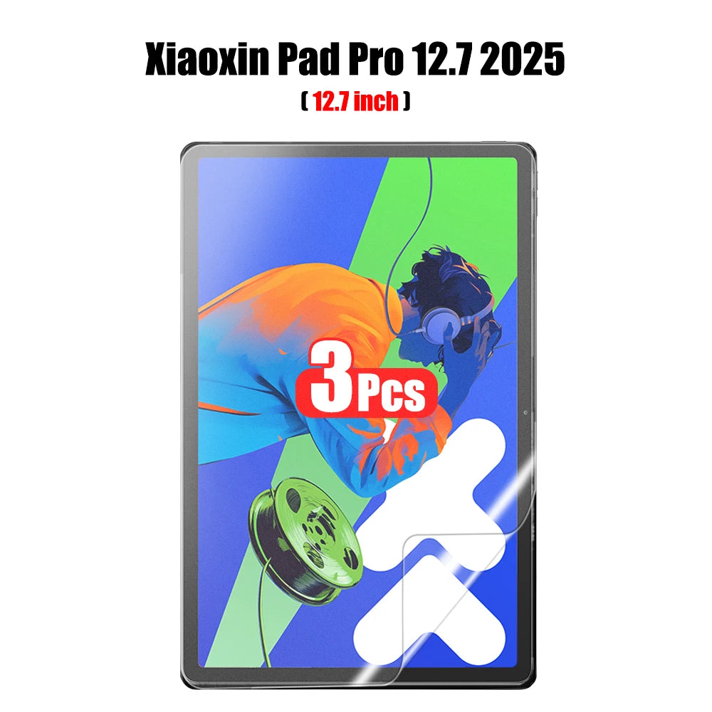 3-Pack Paper Feel Screen Protector for Lenovo Xiaoxin Pad 12.7 - Anti-Glare