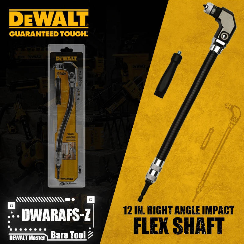 DEWALT 12" Right Angle Flex Shaft for Power Tools - Versatile & Efficient