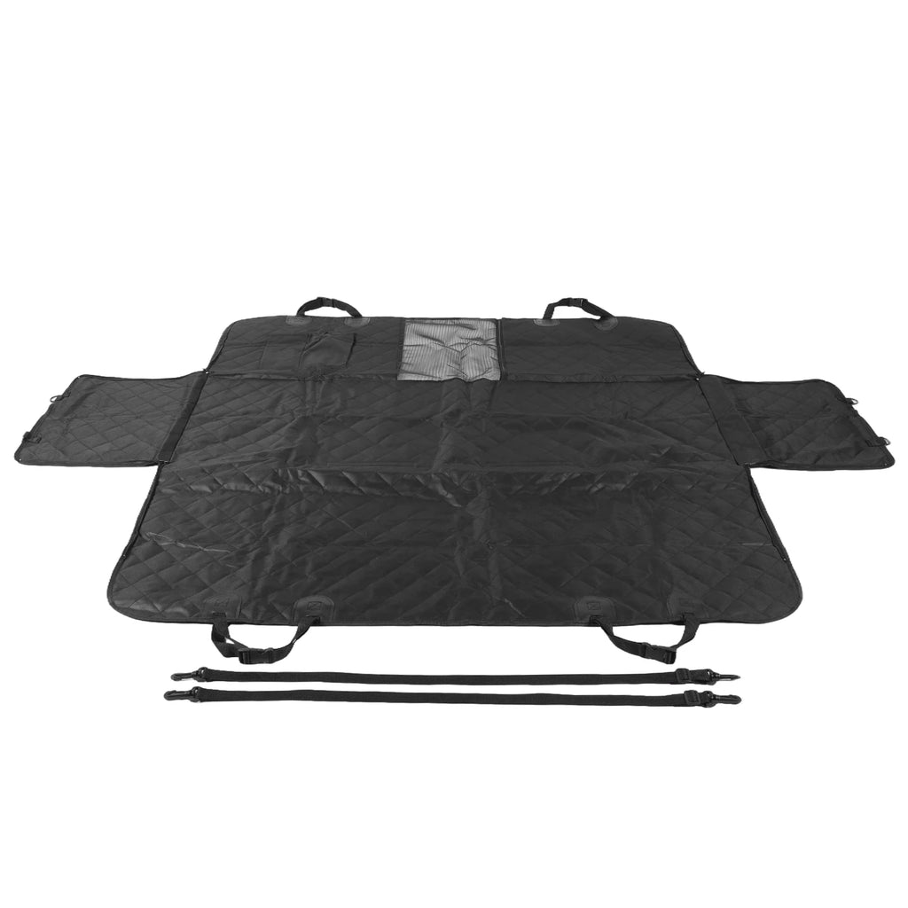 Waterproof Pet Car Seat Cover with Anti-Slip Mesh Window