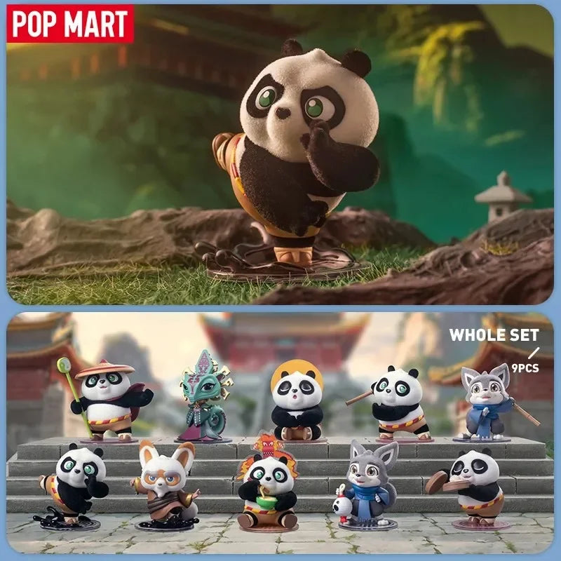 POP MART Kung Fu Panda Series Blind Box Action Figures - Surprise Toys