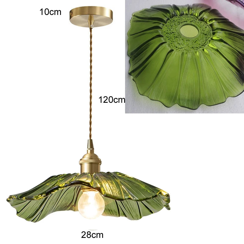 Luxury Lotus Pendant Chandelier for Coffee Shops & Restaurants