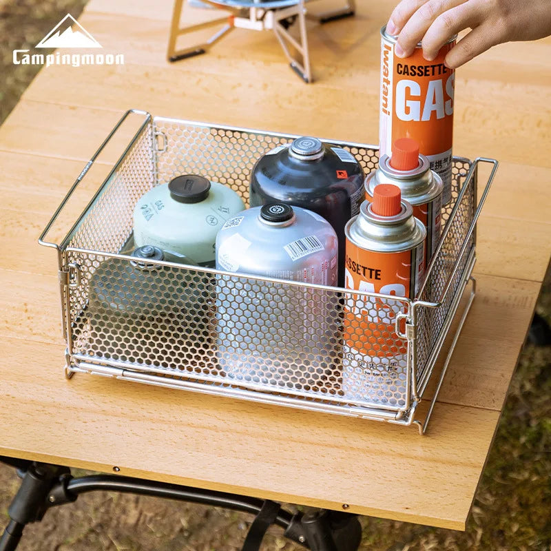CAMPINGMOON CK-24SF Versatile Outdoor Storage & Filter Basket