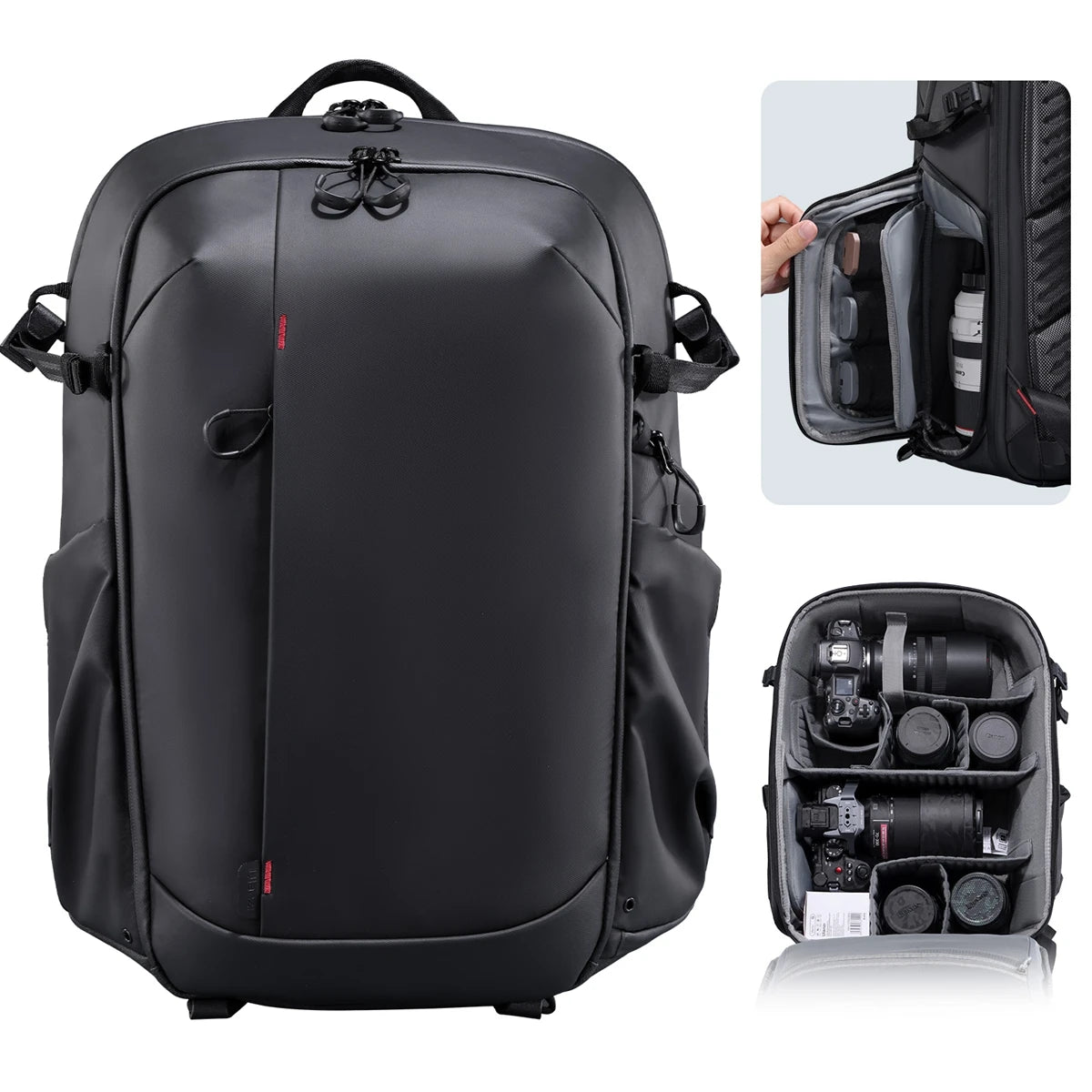 Ulanzi BP09 Waterproof Camera Backpack 22L for DSLRs & Tripods