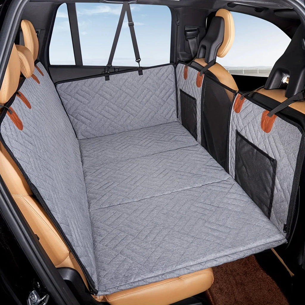Waterproof Dog Seat Cover - Scratch-Proof Hammock for Cars