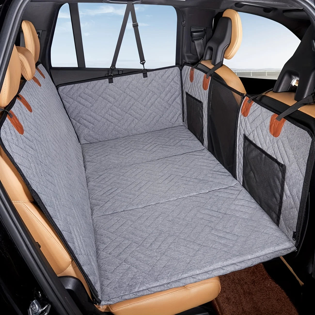 Waterproof Dog Seat Cover - Scratch-Proof Hammock for Cars