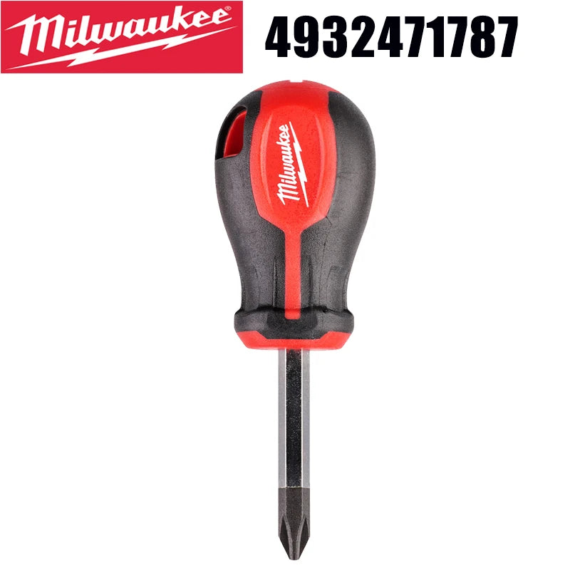 Milwaukee Tri-Lobe Grip Stubby Screwdriver Set - High Torque Performance