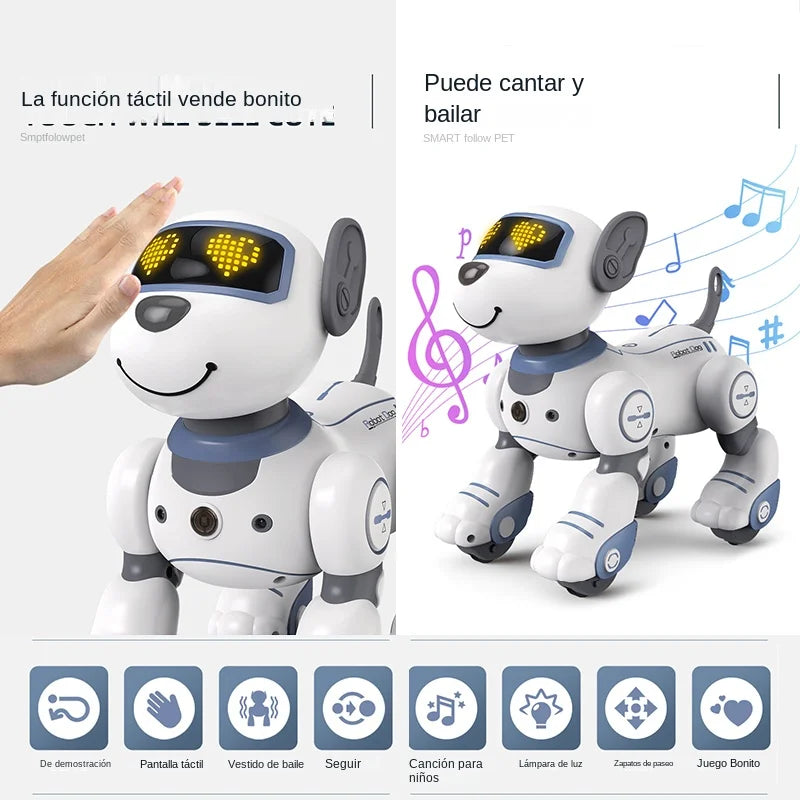 Interactive Smart Robot Dog - Exciting Stunts & Custom Play