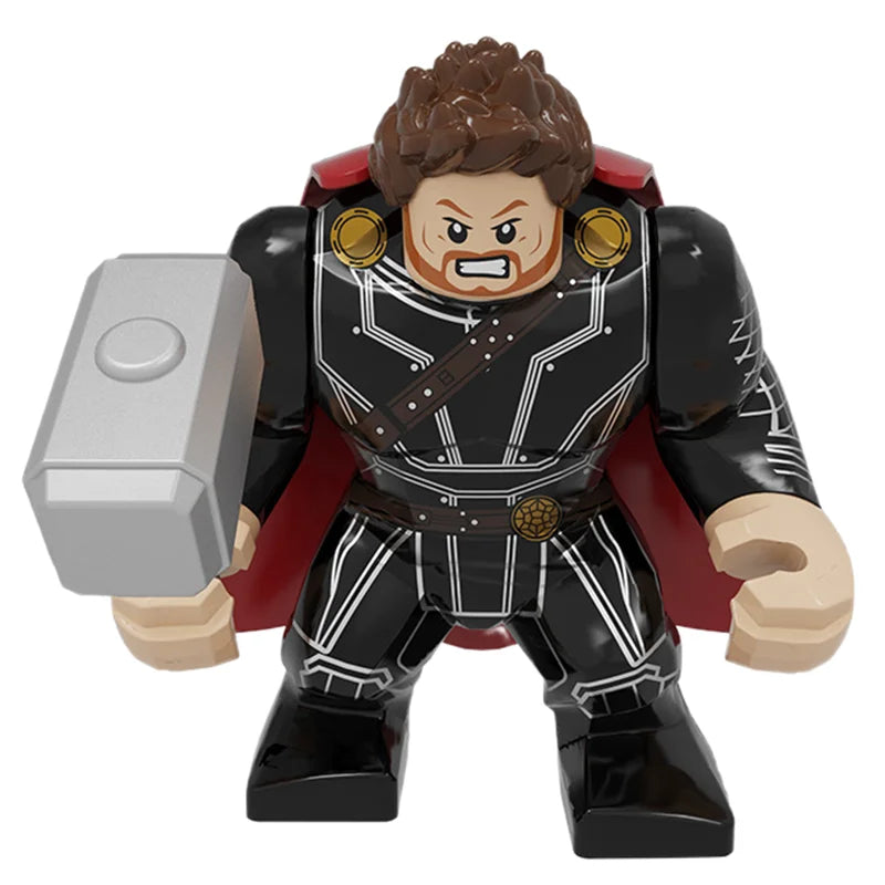 Blind Box Mini Building Blocks Superhero Figures Gift Set