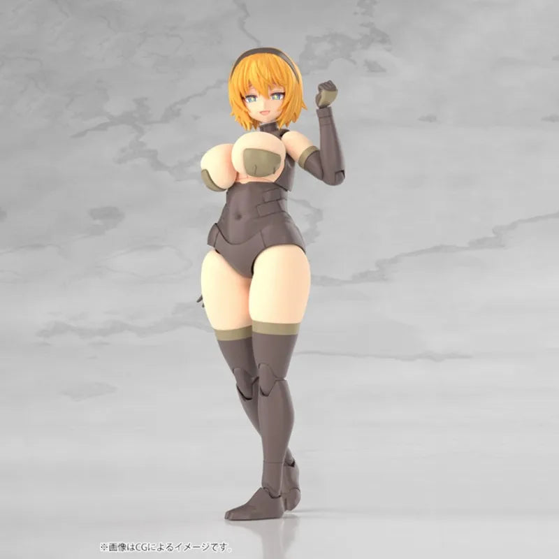 Kotobukiya Kagutsuchi Kou Action Figure - Anime Girl Doll Model Kit