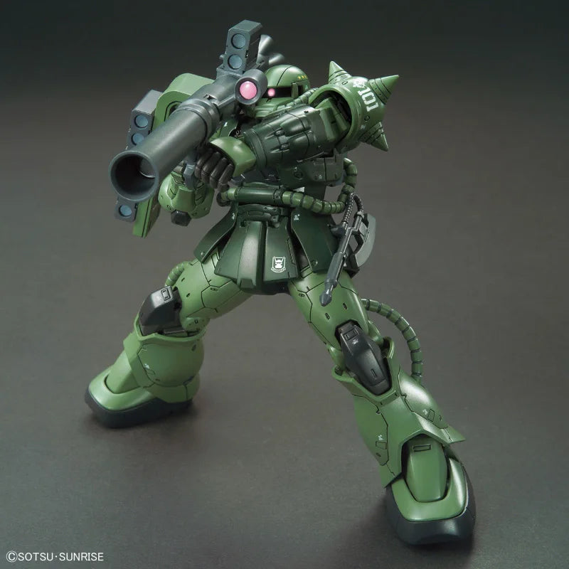 Bandai Gundam Model Kit MS-06C Zaku 2 - Collectible Anime Figure