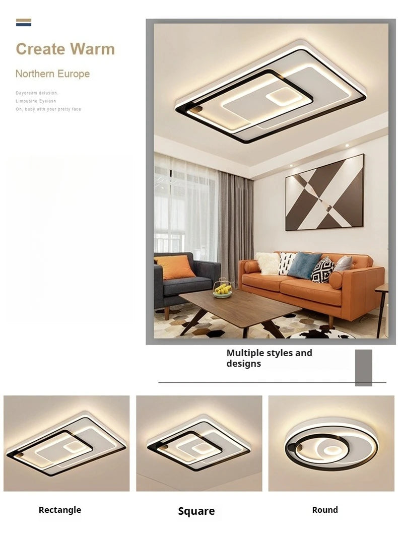 Modern LED Ceiling Lamp for Living Room & Dining Room