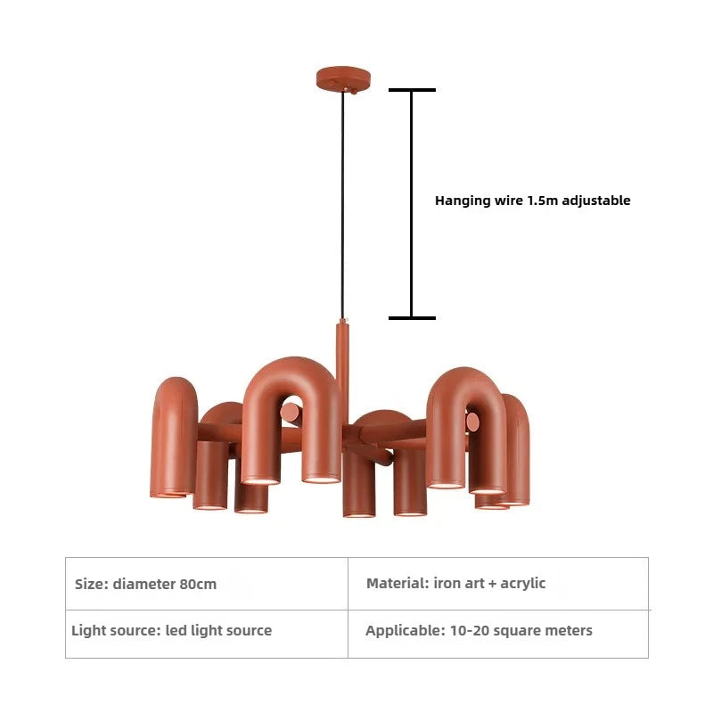 Modern U-Shaped Pendant Light – Stylish Fixture for Any Room