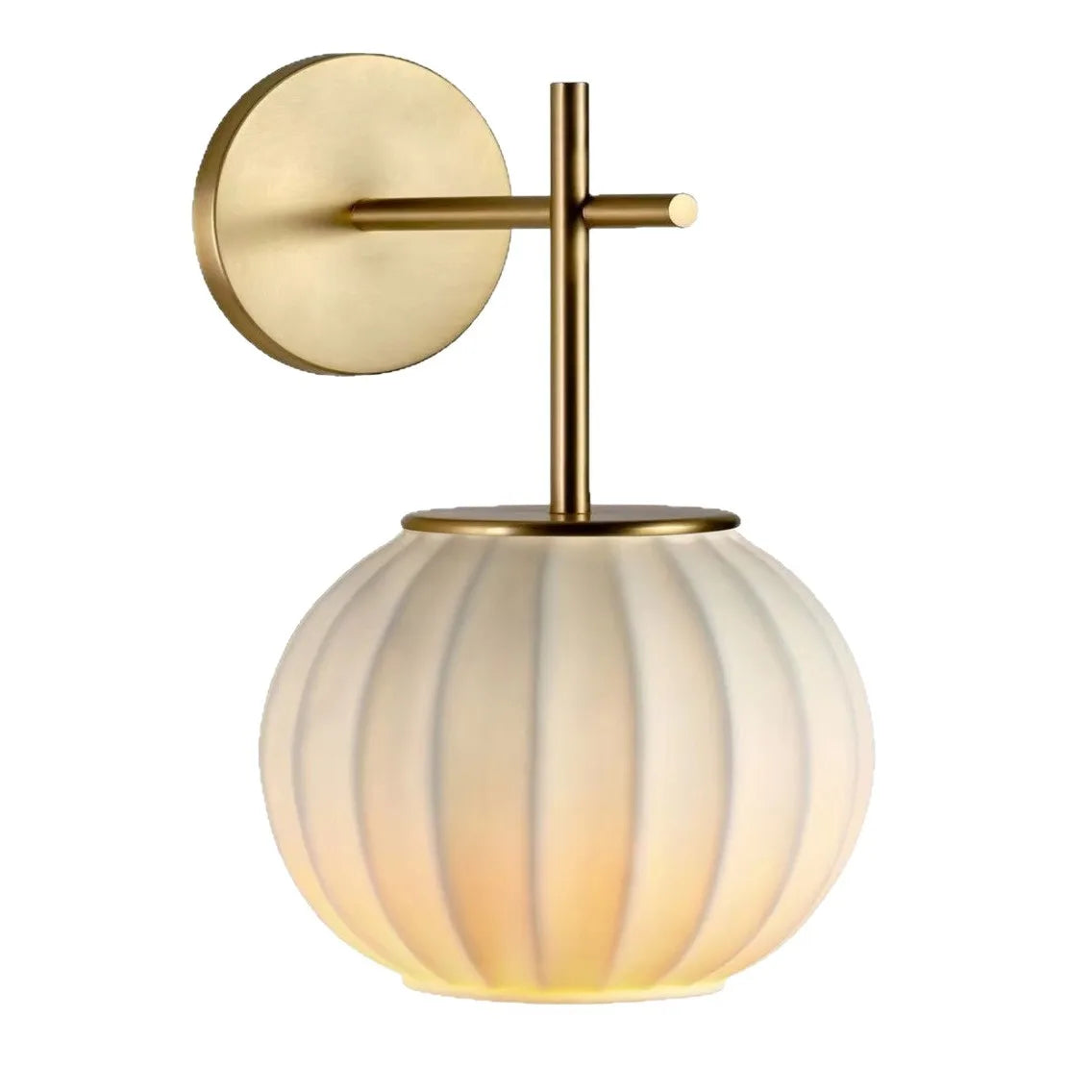Elegant Retro Chinese Style Silk Wall Sconce Lamp - Bedside Lighting
