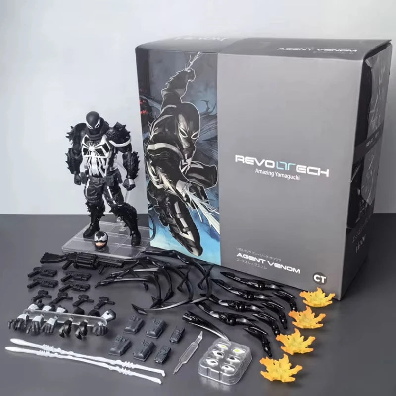 Agent Anti Venom Action Figure - Kaiyodo Amazing Yamaguchi Model