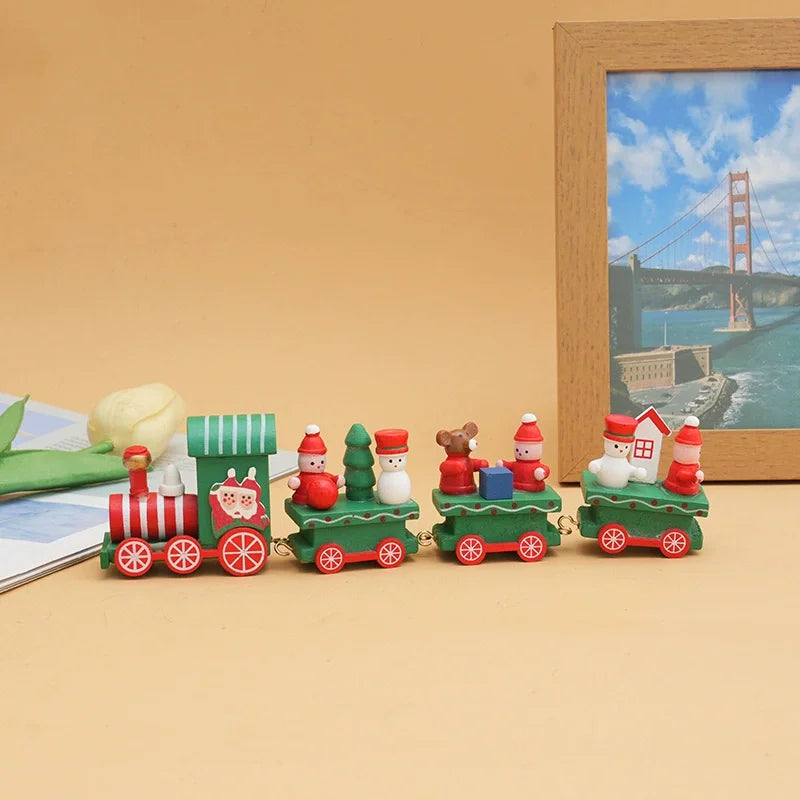 Festive Christmas Train Decoration - Joyful Home Ornament 2025